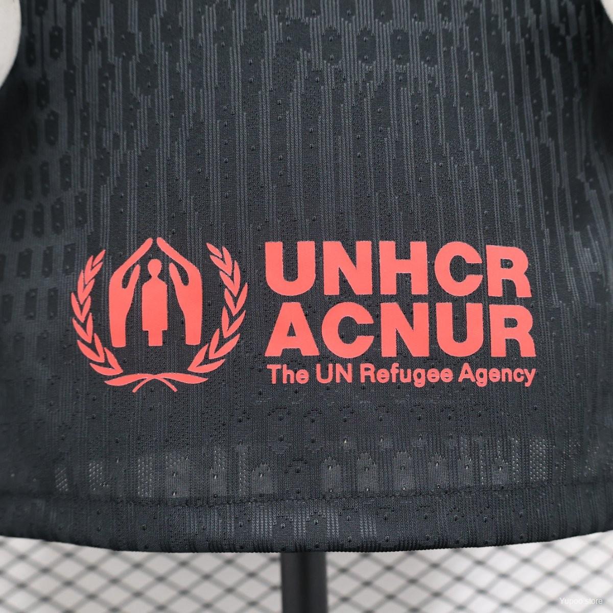 Version 24/25 Barcelona Away Black Jersey