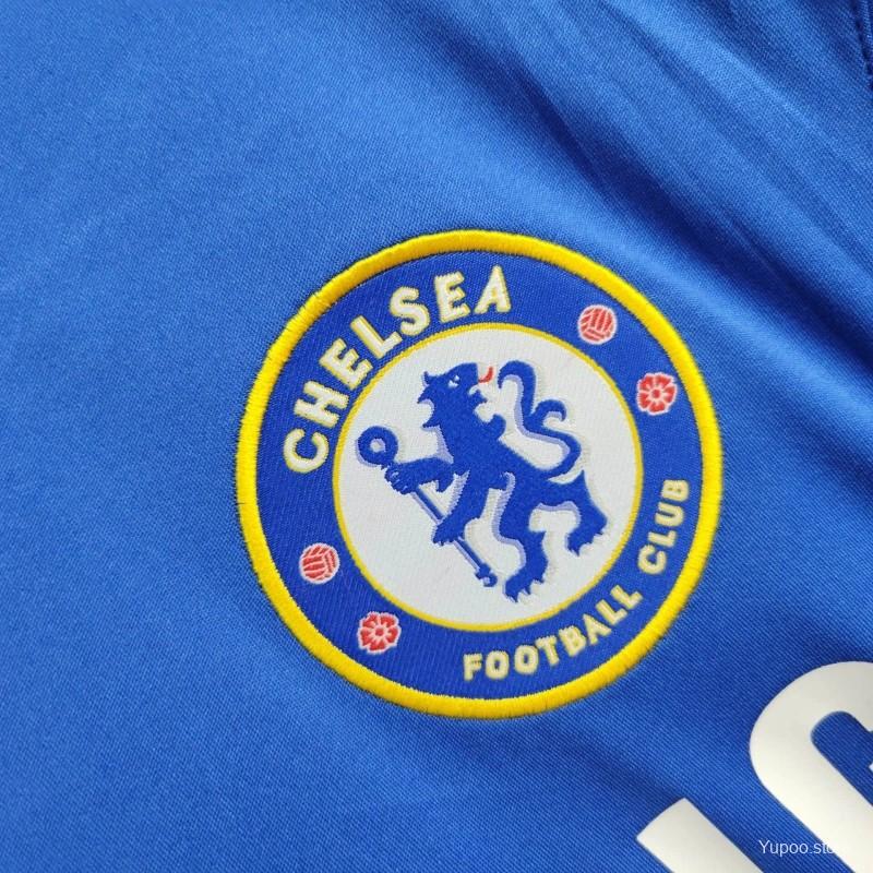 06/07 Retro Long Sleeve Chelsea Home Jersey
