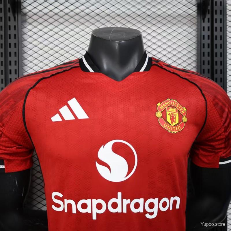 Version 25/26 Manchester United Home Jersey