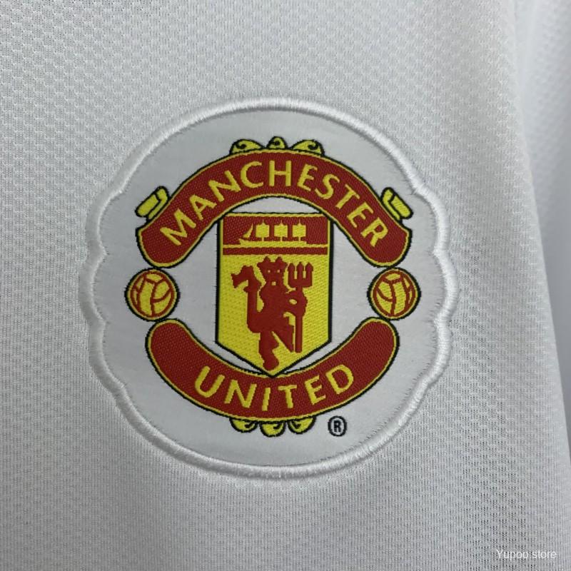 08/09 Retro Manchester United Champions League Away Edition Jersey