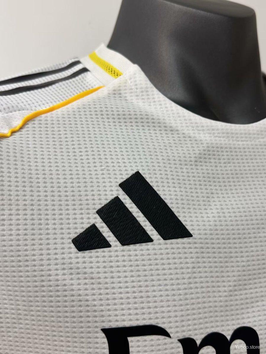 25/26 Real Madrid Home Long Sleeve Jersey