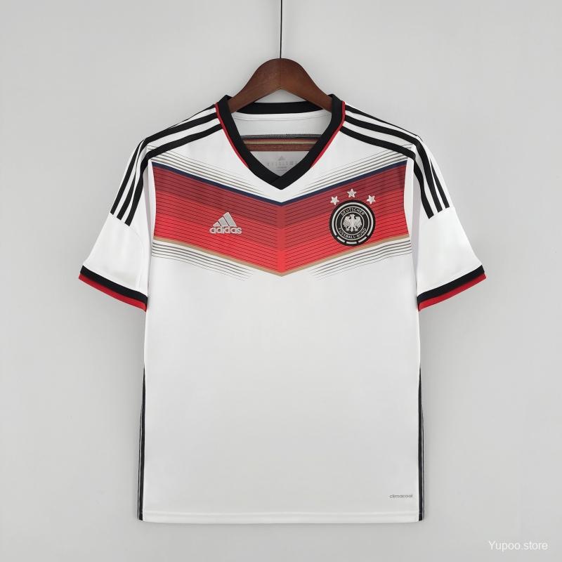 Retro 2014 Germany Home Soccer Jersey