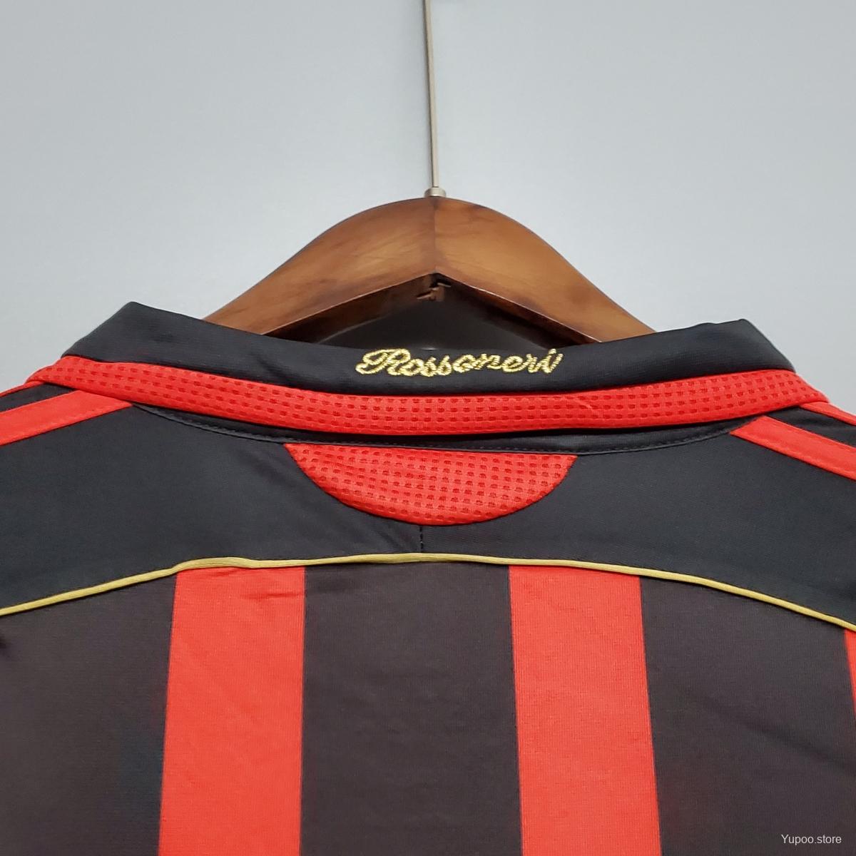 Retro 06/07 AC Milan Long sleeve Home