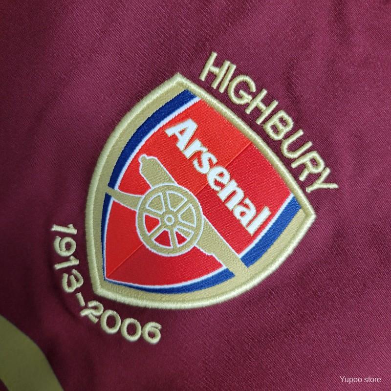 Retro 05/06 Arsenal Home Jersey