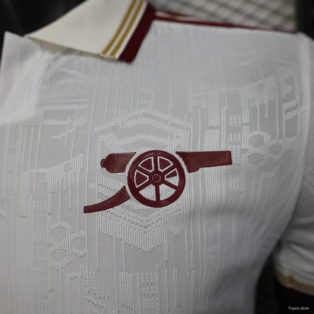 Player Version 25/26 Arsenal Third White Jersey