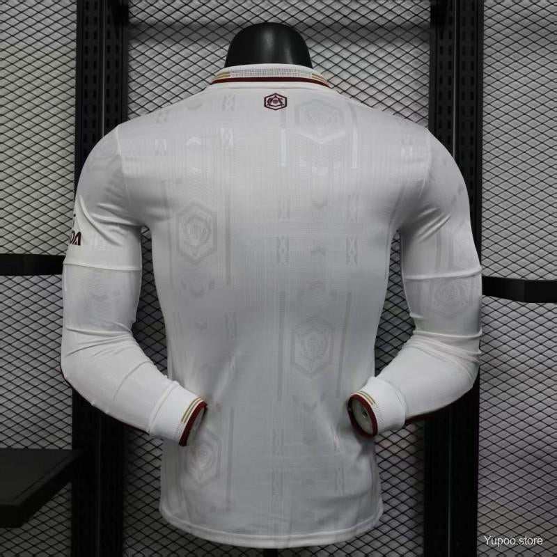 Version 25/26 Arsenal Third Long Sleeve White Jersey