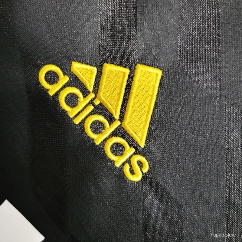 2012 Real Madrid black long sleeves Soccer Jersey